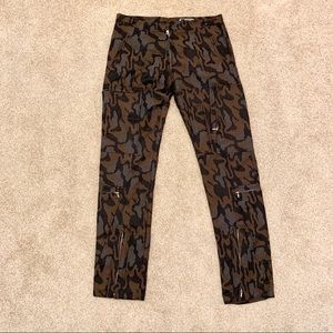 Versace Men's Camouflage Slim Fit Trouser Pants